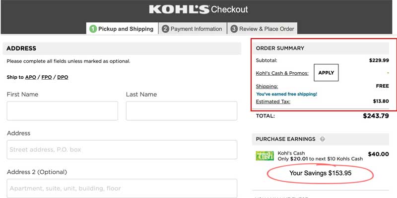 Kohls Promo Codes