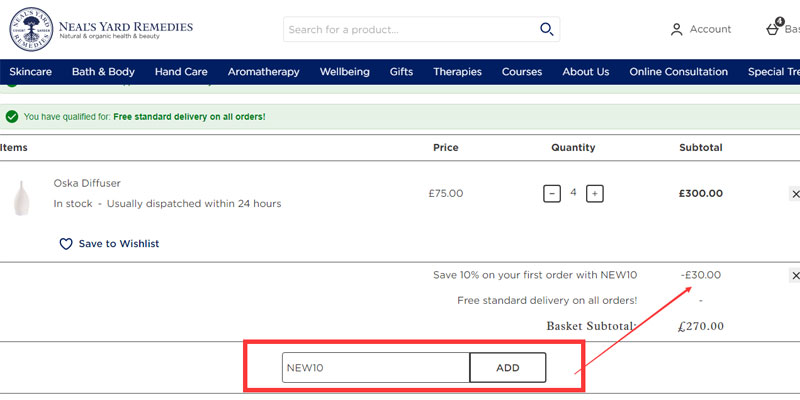 neals yard remedies discount code