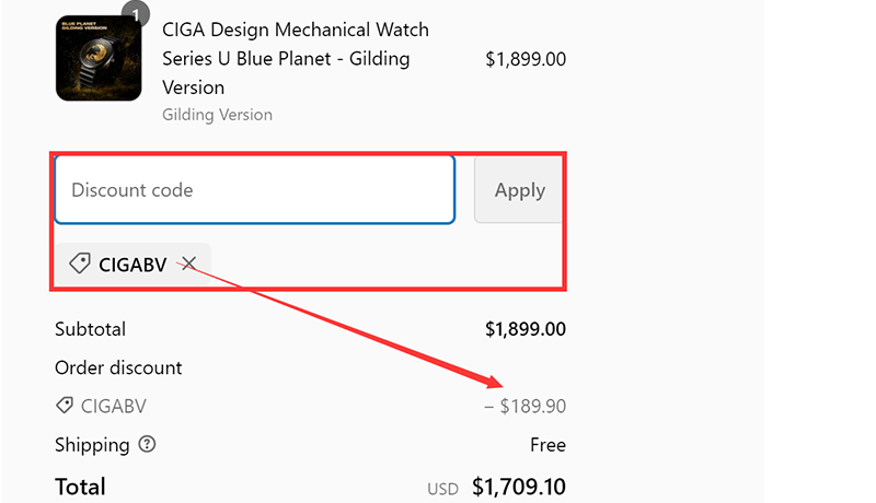 CIGA Design Coupon Codes