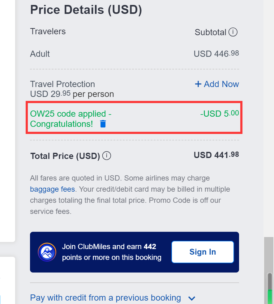 OneTravel Coupon Codes